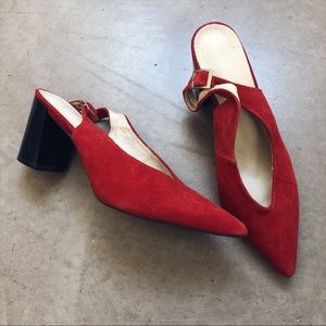 LTS slingback pointy toe heel